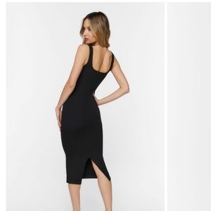 beige/ tan  bodycon fitted forever 21 dress